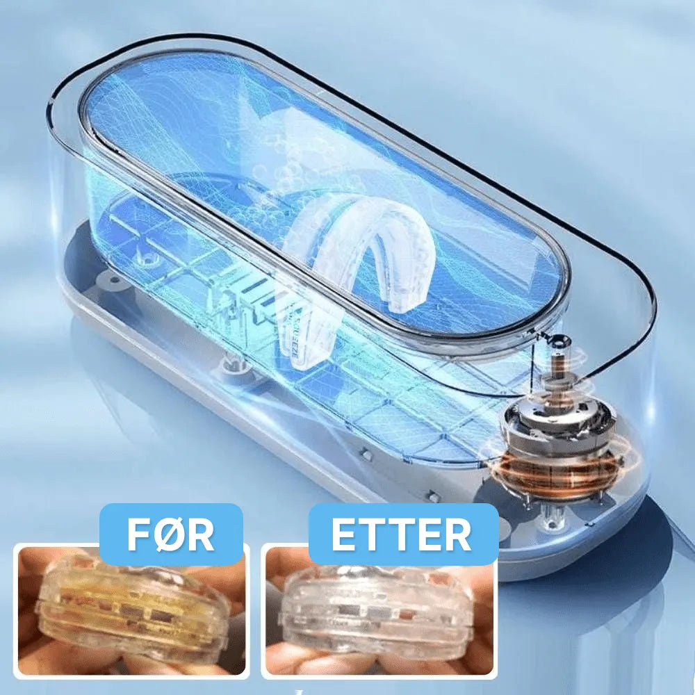 Oppgrader bestillingen din med UltraClean for en klinisk ren Snoreeze hver natt!